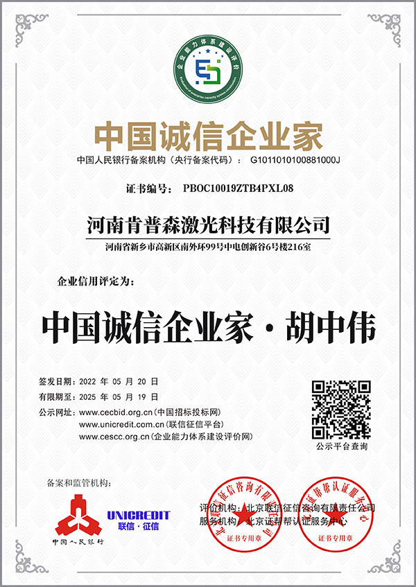 China Integrity Entrepreneur