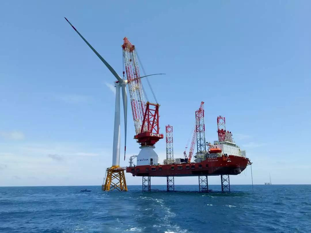 中廣核南鵬島海上升壓站 中廣核南鵬島海上升壓站