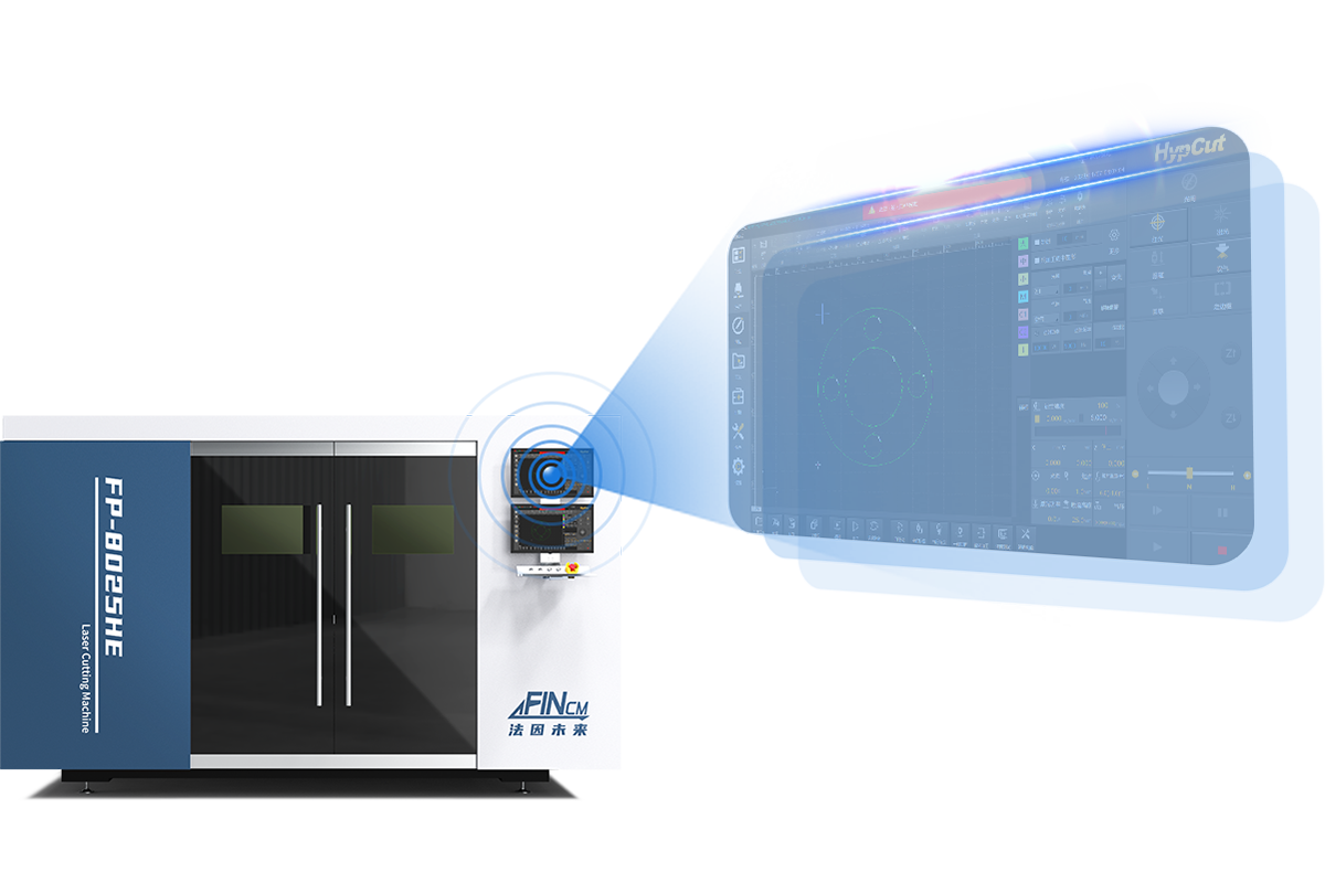 Double table laser cutting machine