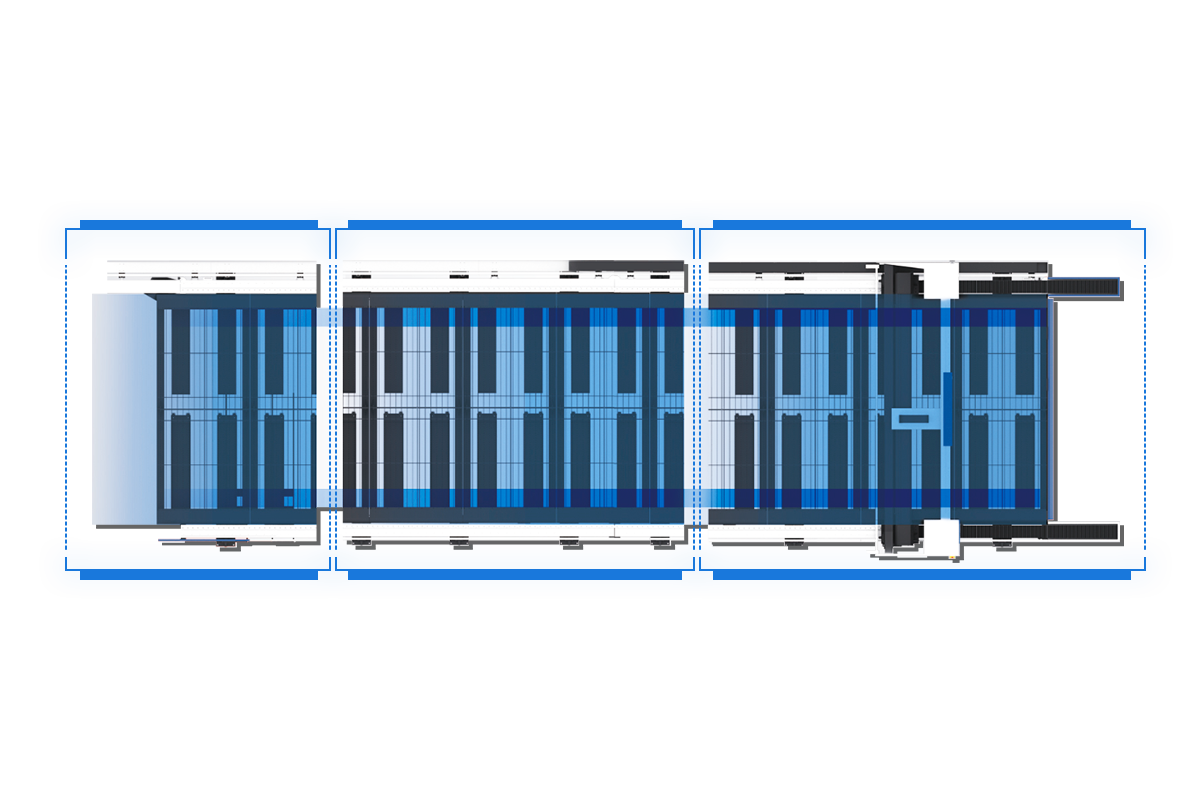 Segmented Bed Oversize Customizable