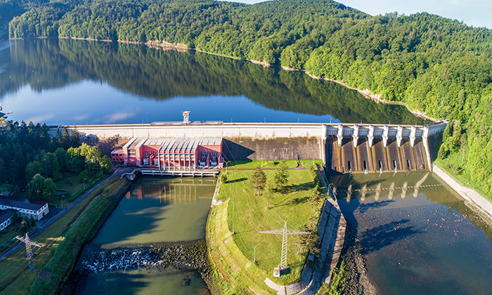 Hydropower plant Valve