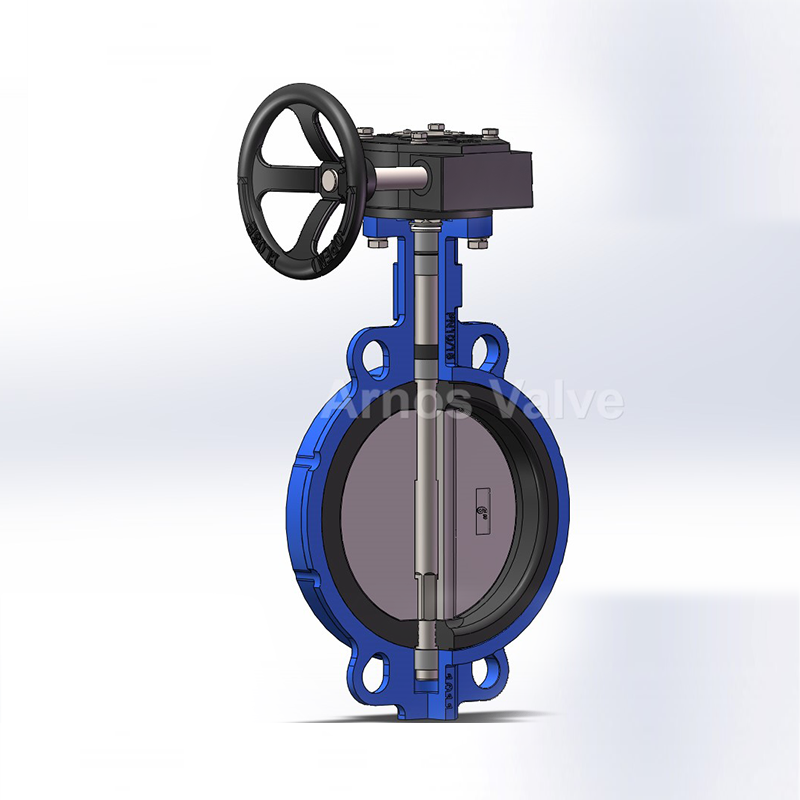 Turbine Wafer Universal Body Centerline Butterfly Valve