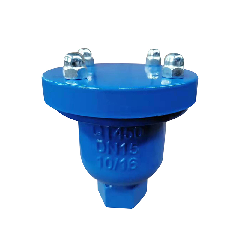 Threaded single port exhaust valve