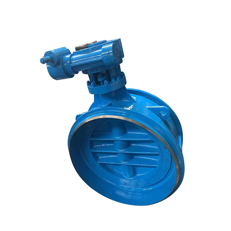 Butt welding hard seal metal butterfly valve