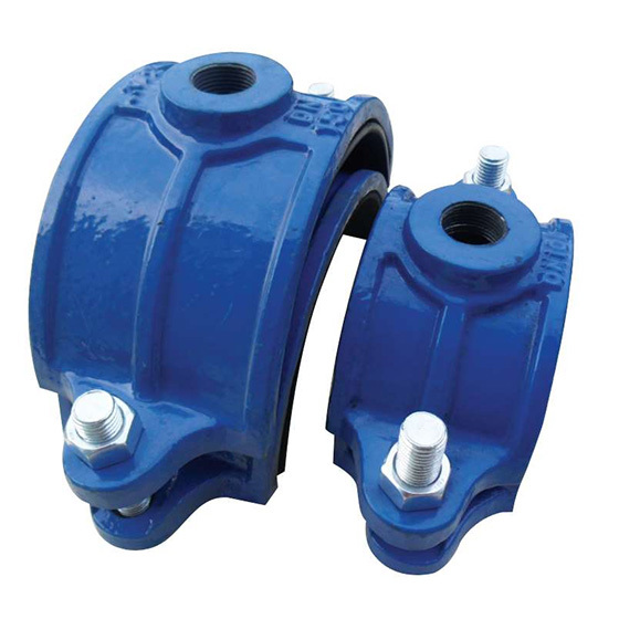 Universal Tapping Saddle-Threaded Outlet
