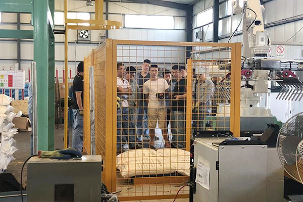 Mechanical arms were successfully installed and training on operation was offered to employees in 2019 Mechanical arms were successfully installed and training on operation was offered to employees in 2019