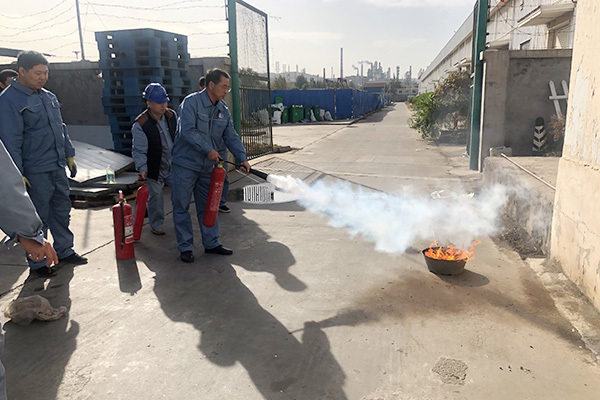Our company organized an emergency drill in 2019 Our company organized an emergency drill in 2019
