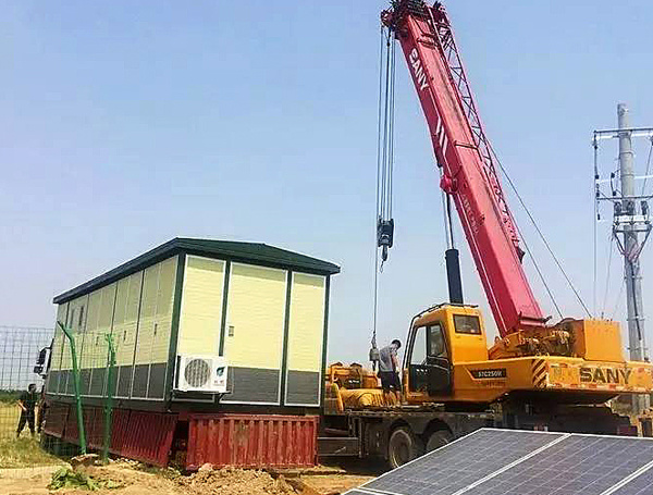 Customer construction site