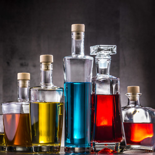 Botella de licor