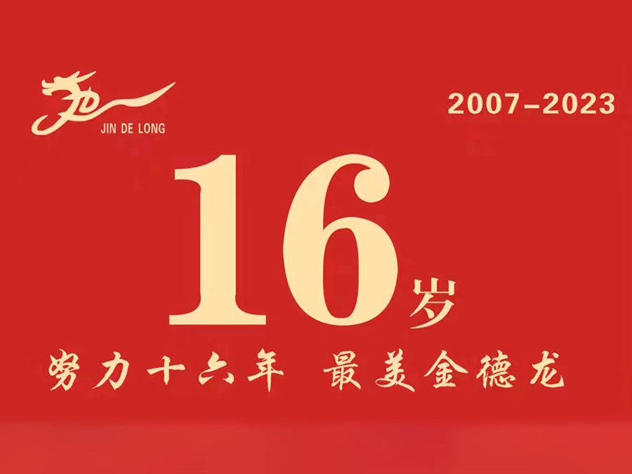 Jindelong 16th Anniversary Celebration Speech
