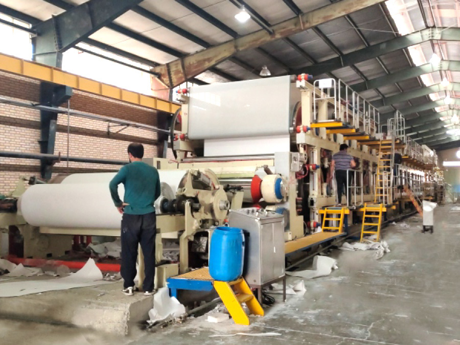 Paper machine for yarn tube paper/board paper 2024