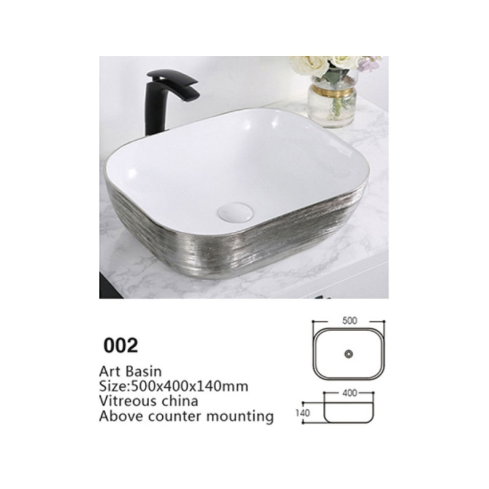Oem Electroplating Art Basin