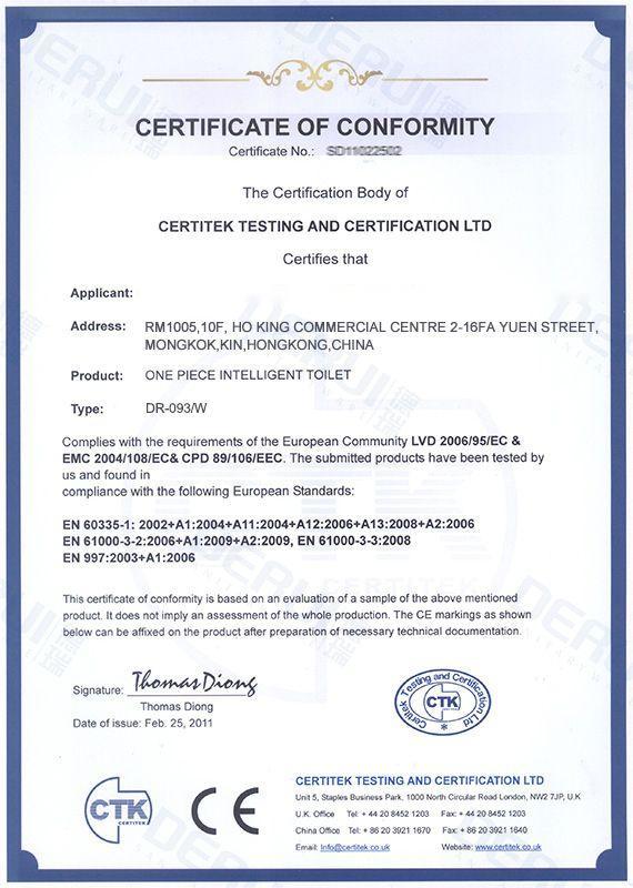 certificat