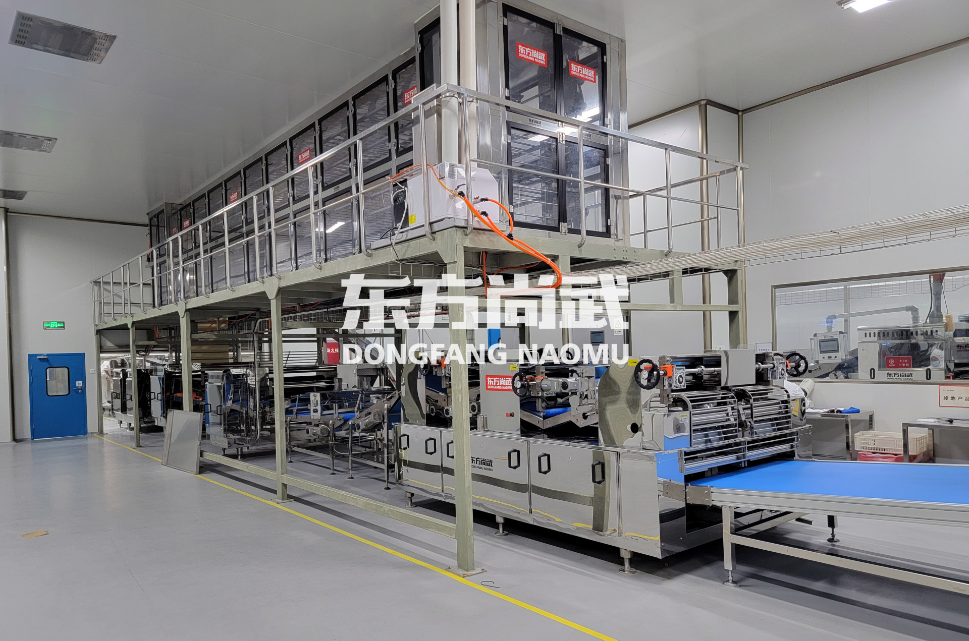 半干面生产线工厂实拍 半干面生产线工厂实拍