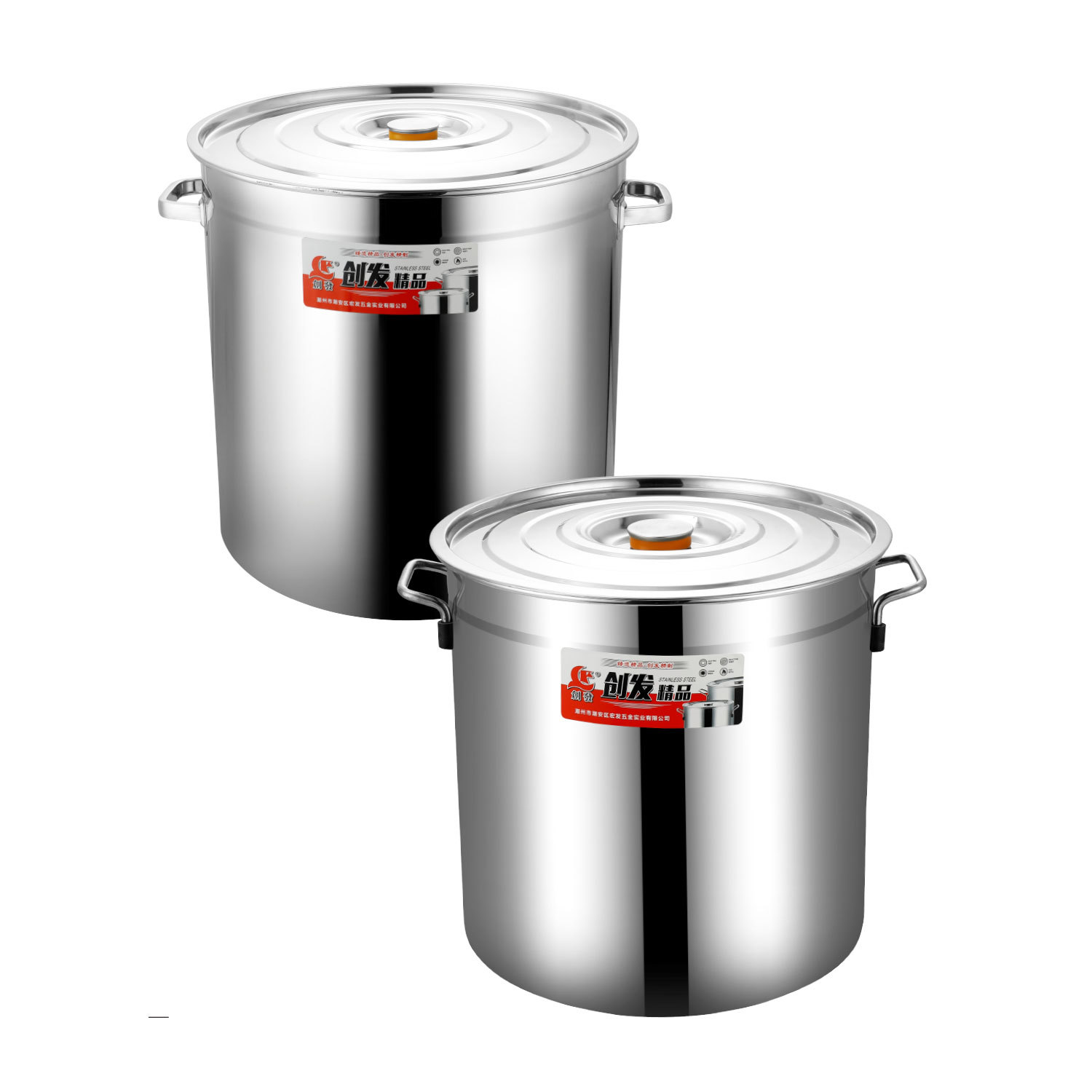 Stainless Steel Soup Bucket for Commercial Kitchens