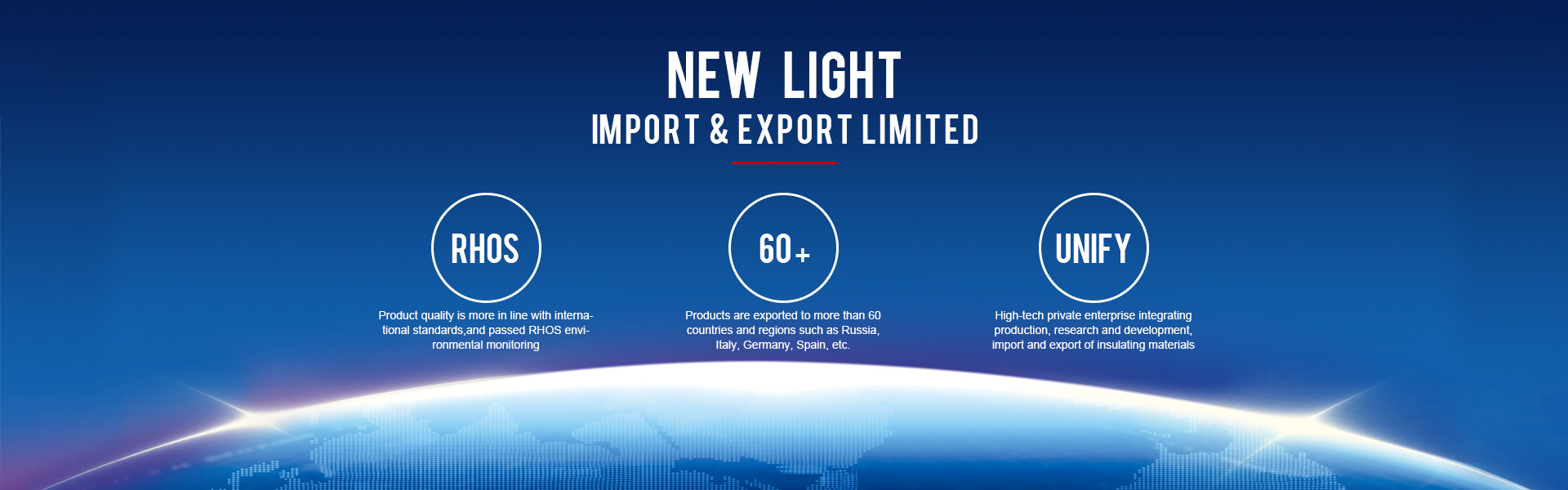 Henan New Light Import & Export Limited