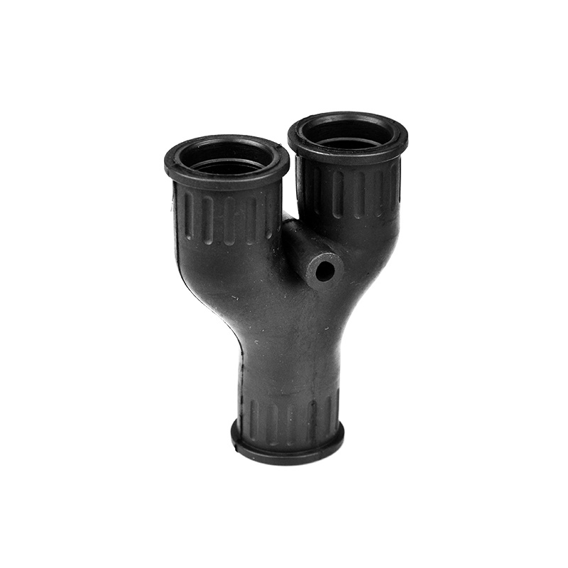 Y-type three-way hose coupling