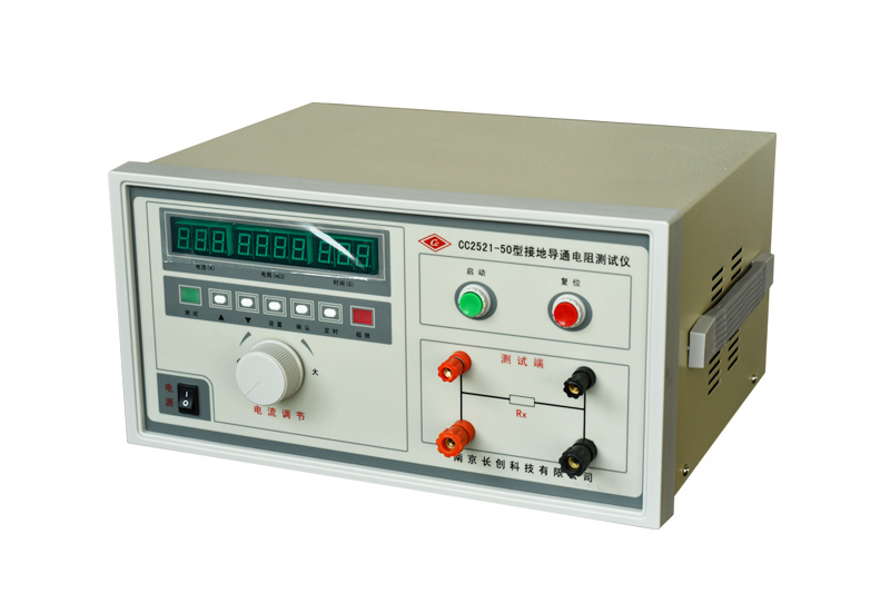 CC2521-100 型接地導(dǎo)通電阻測(cè)試儀