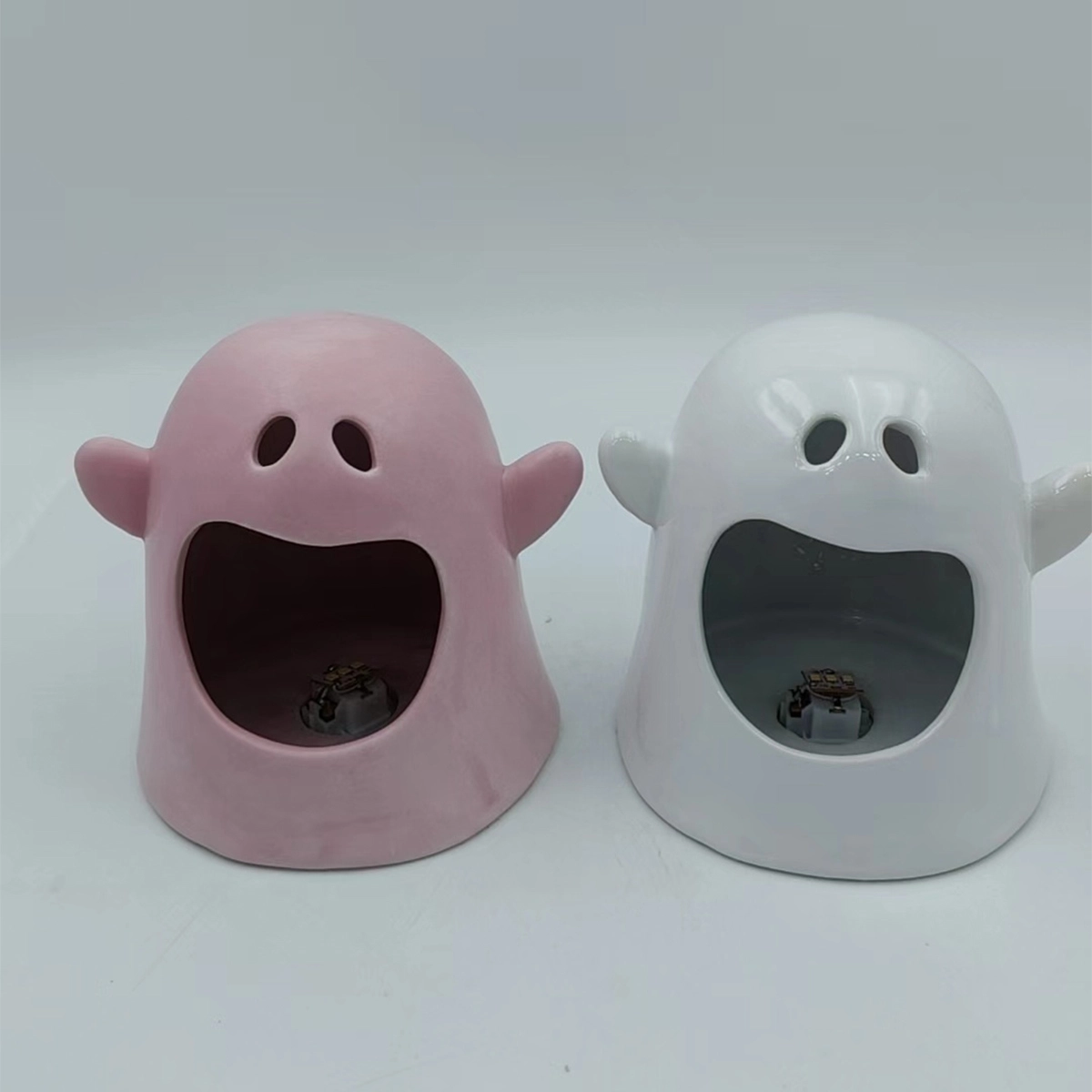 HY241028 Ghost Festival candle holder - heavy quality