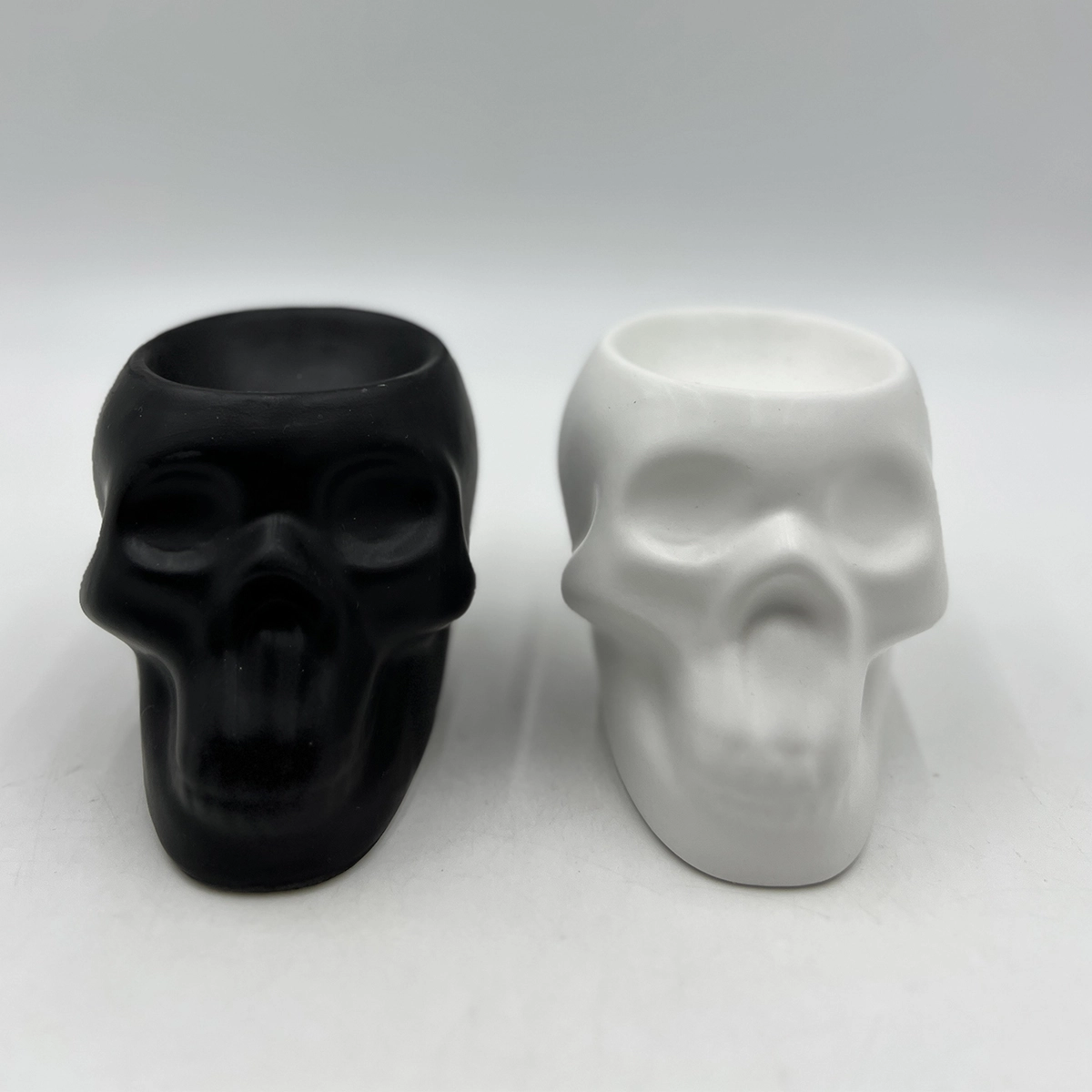HY231873 Ghost Head Candlesticks