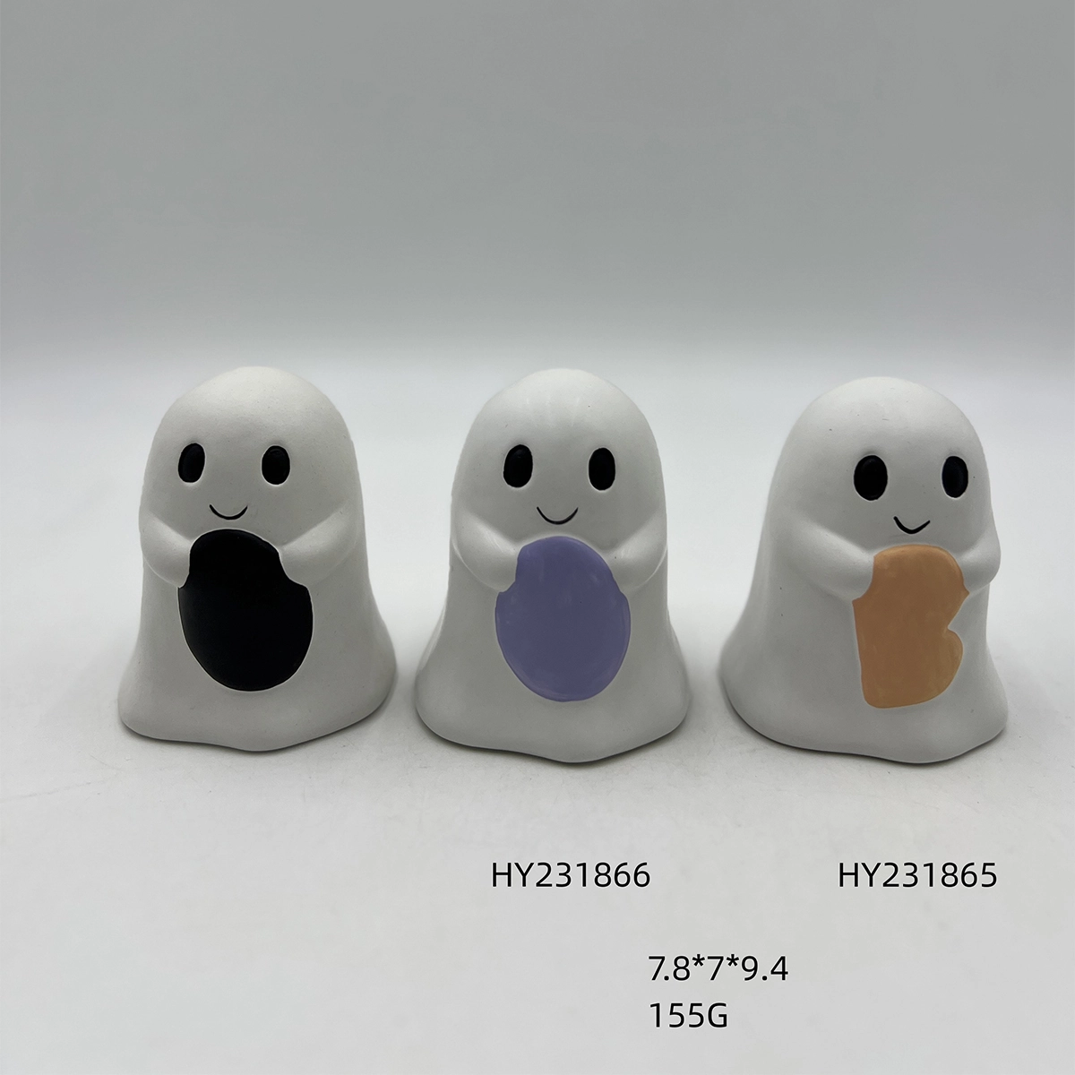 HY231865-HY231866 Letter White Ghosts