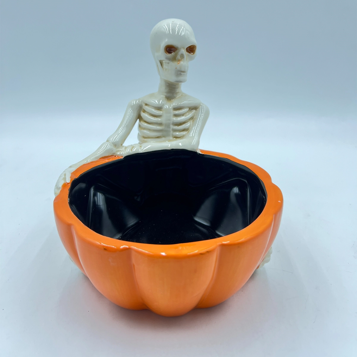 HY231390 Ghost Festival skull bowl