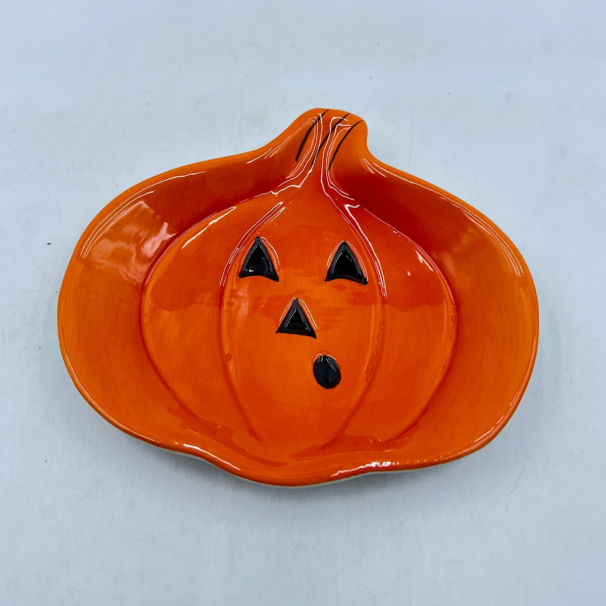 HY230953 Ghost Festival pumpkin plate