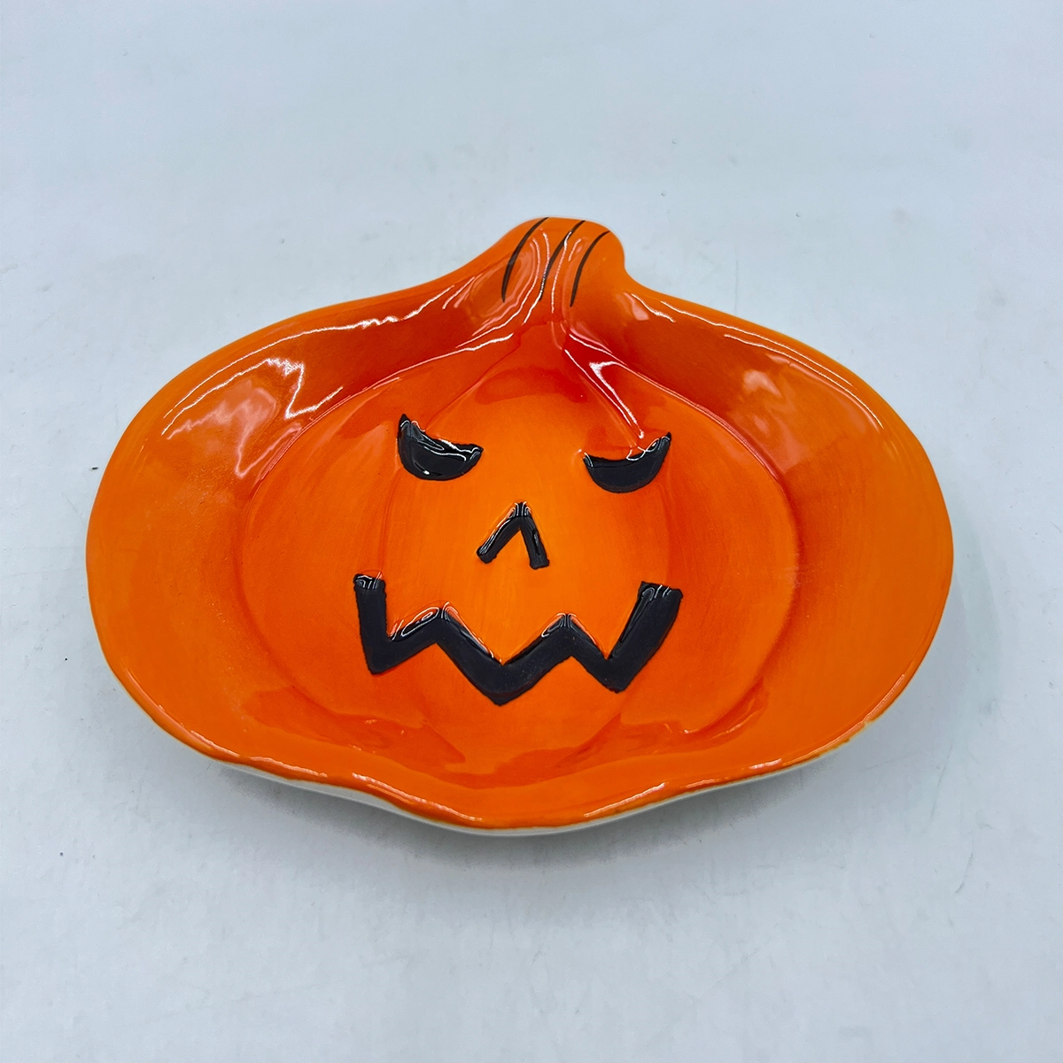 HY230969 Ghost Festival pumpkin plate