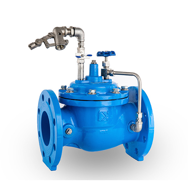 Remote control float valve