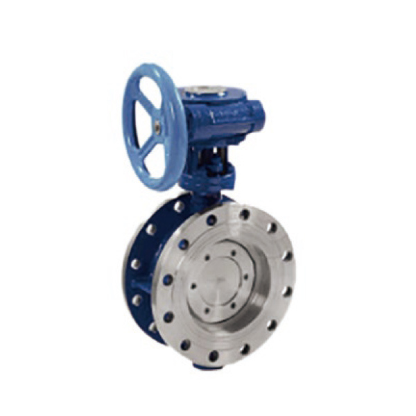 Triple eccentric butterfly valve