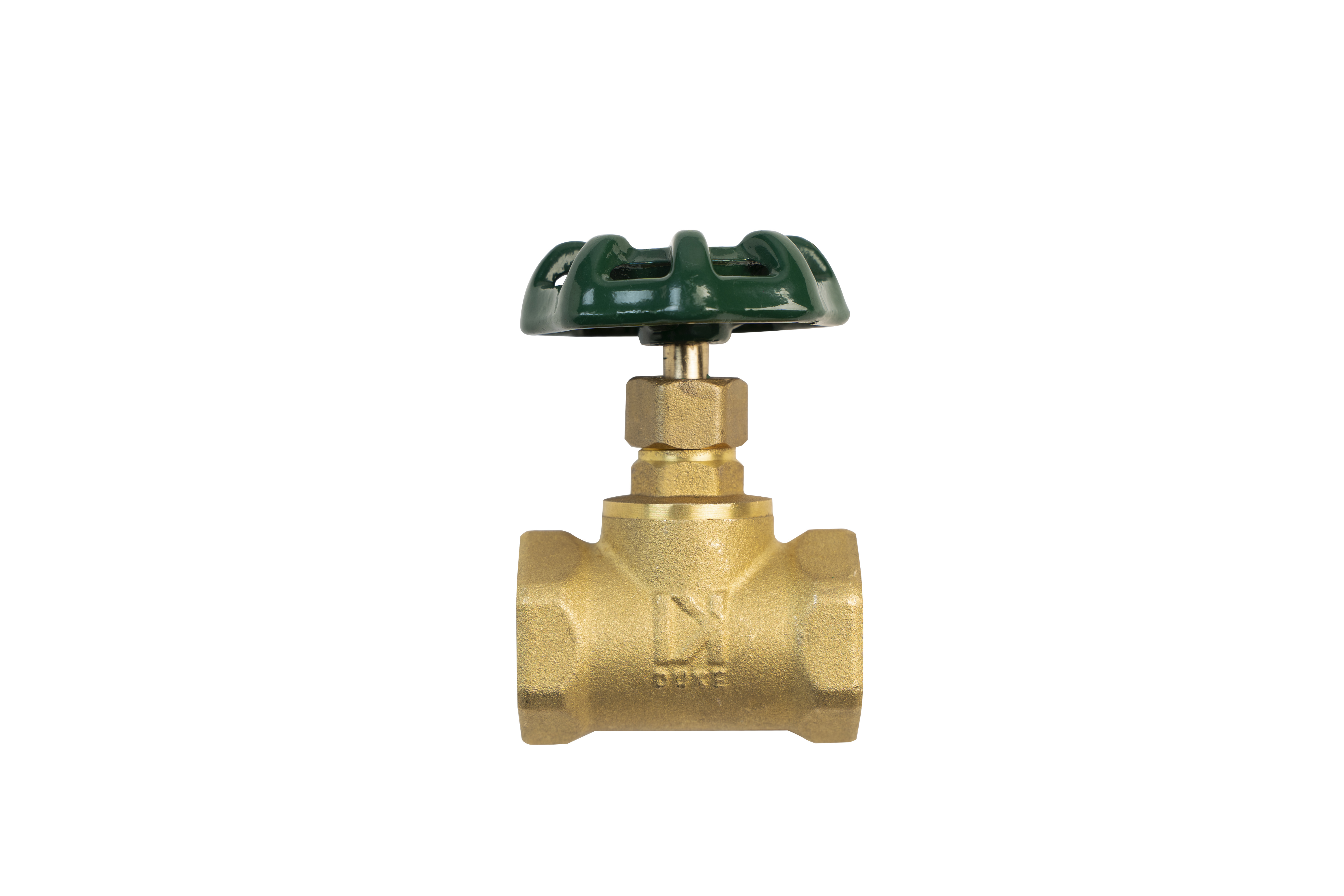 Brass shut-off valve