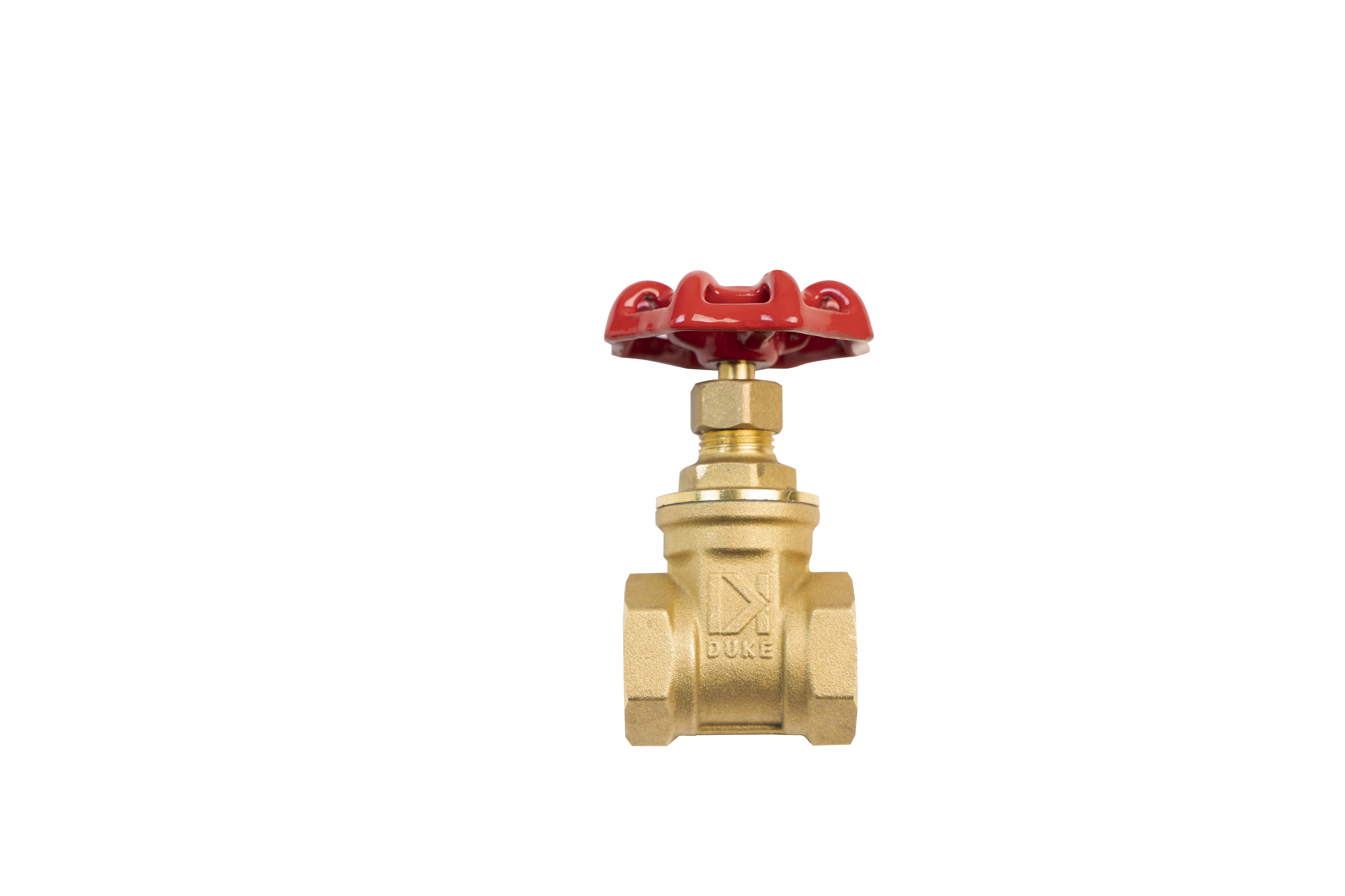 Brass gate valve