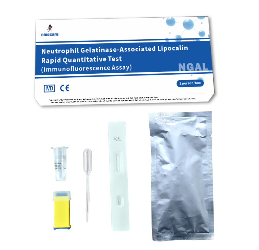 Neutrophil Gelatinase-Associated Lipocalin Rapid Quantitative Test (Immunofluorescence Assay)