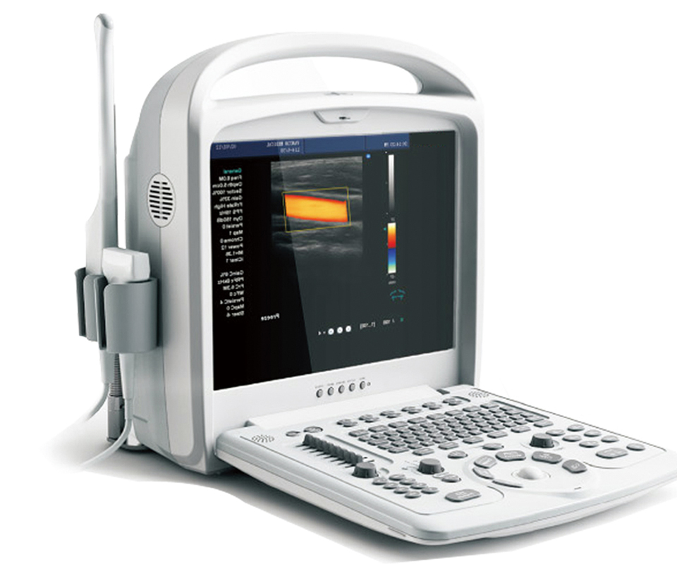 Portable color Doppler ultrasound diagnostic instrument