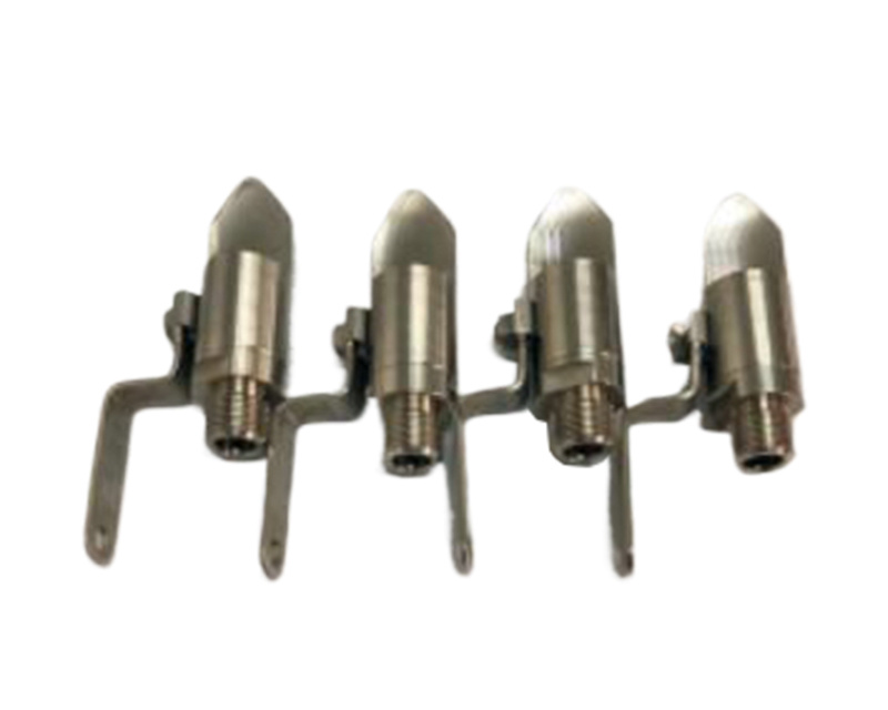Multi-disk peeling spray nozzle