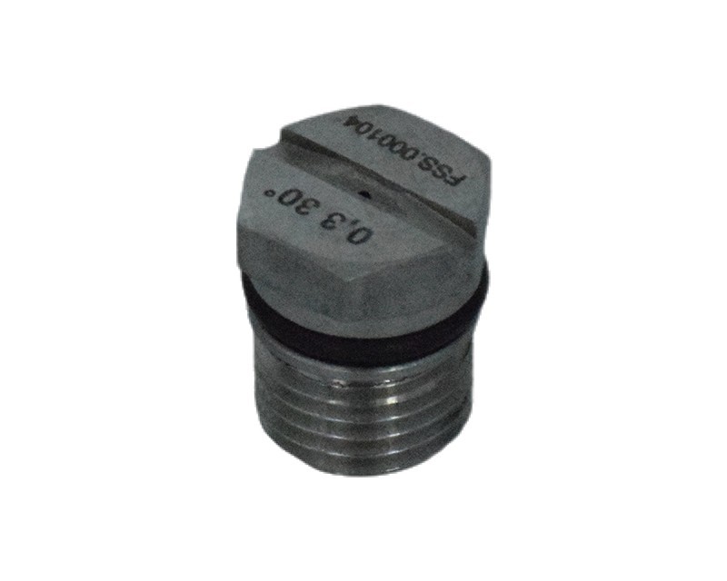 Fan-shaped nozzle