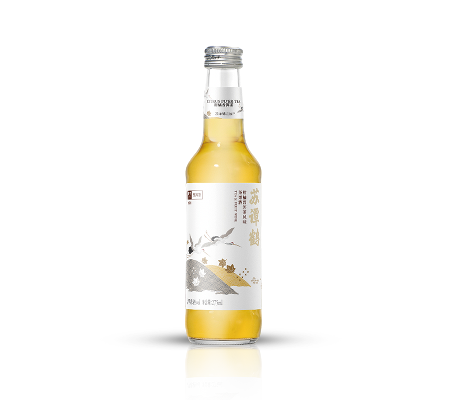 苏谭鹤庄园®柑橘普洱茶风味茶果酒