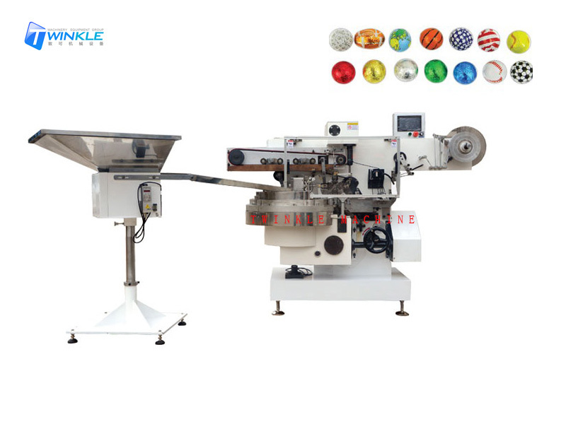 SC-2018A HIGH SPEED BALL CHOCOLATE FOIL PACKER