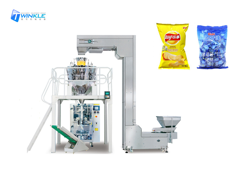 TK-520 10 HEADS CANDY WEIGHING & PILLOW PACKING MACHINE