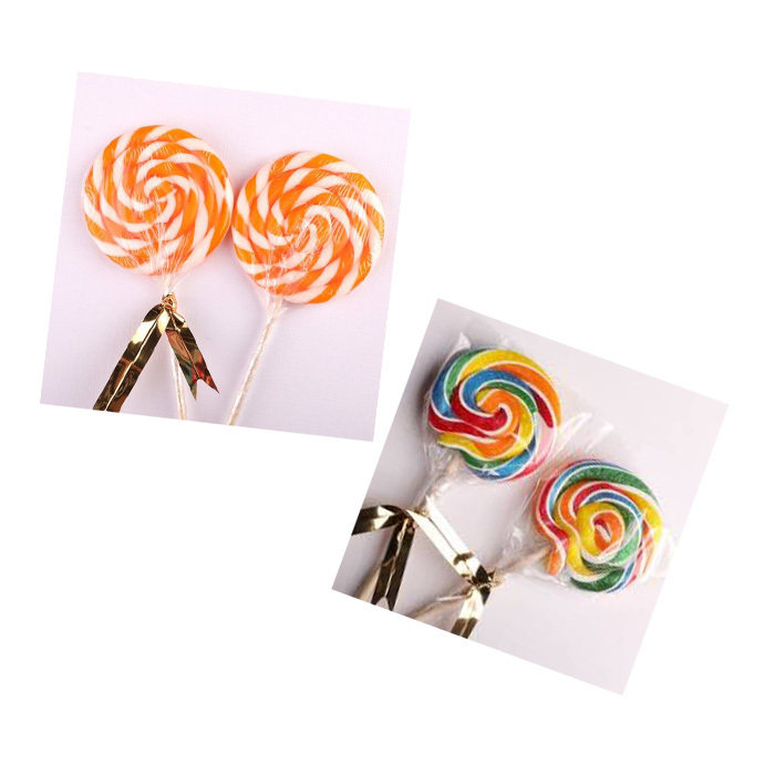 Rainbow Lollipop Golden Ribbon Packer