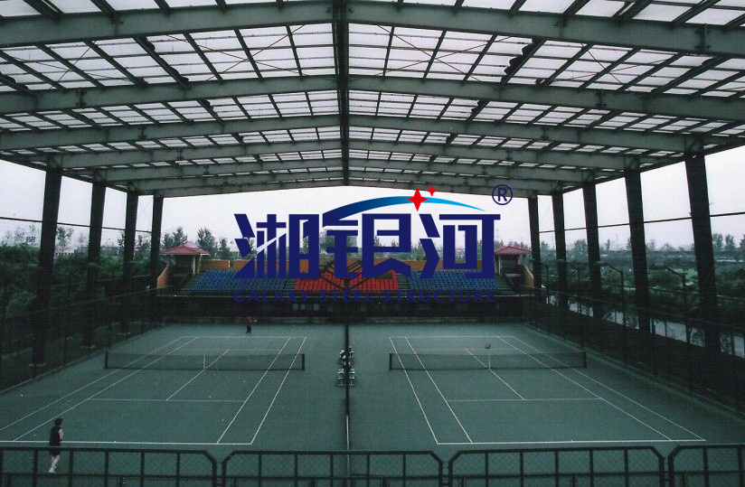 湖南省邮政会展中心门球场钢结构工程