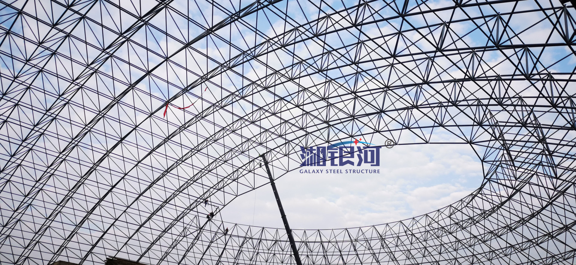 仙桃亚特兰海世界网架工程2