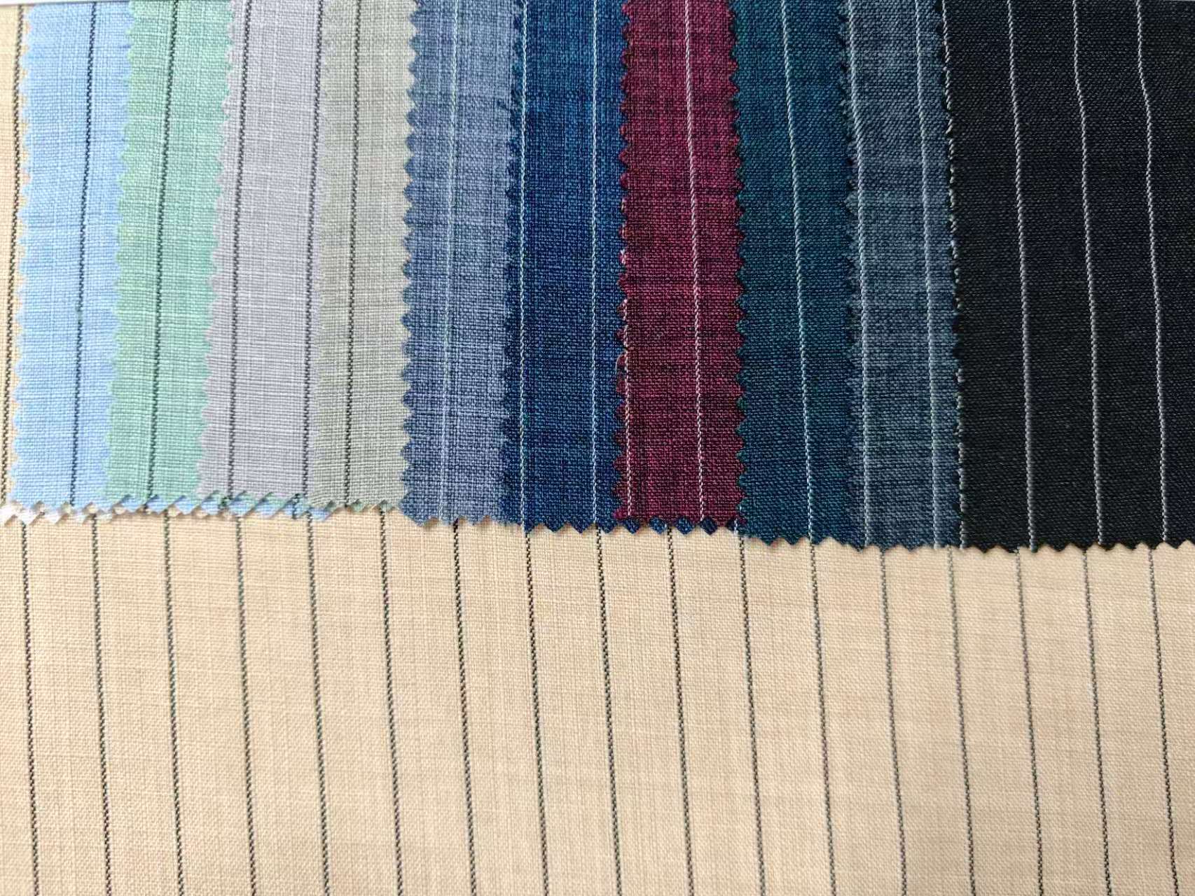 LORIS LINEN STRIPE(150-160GSM)