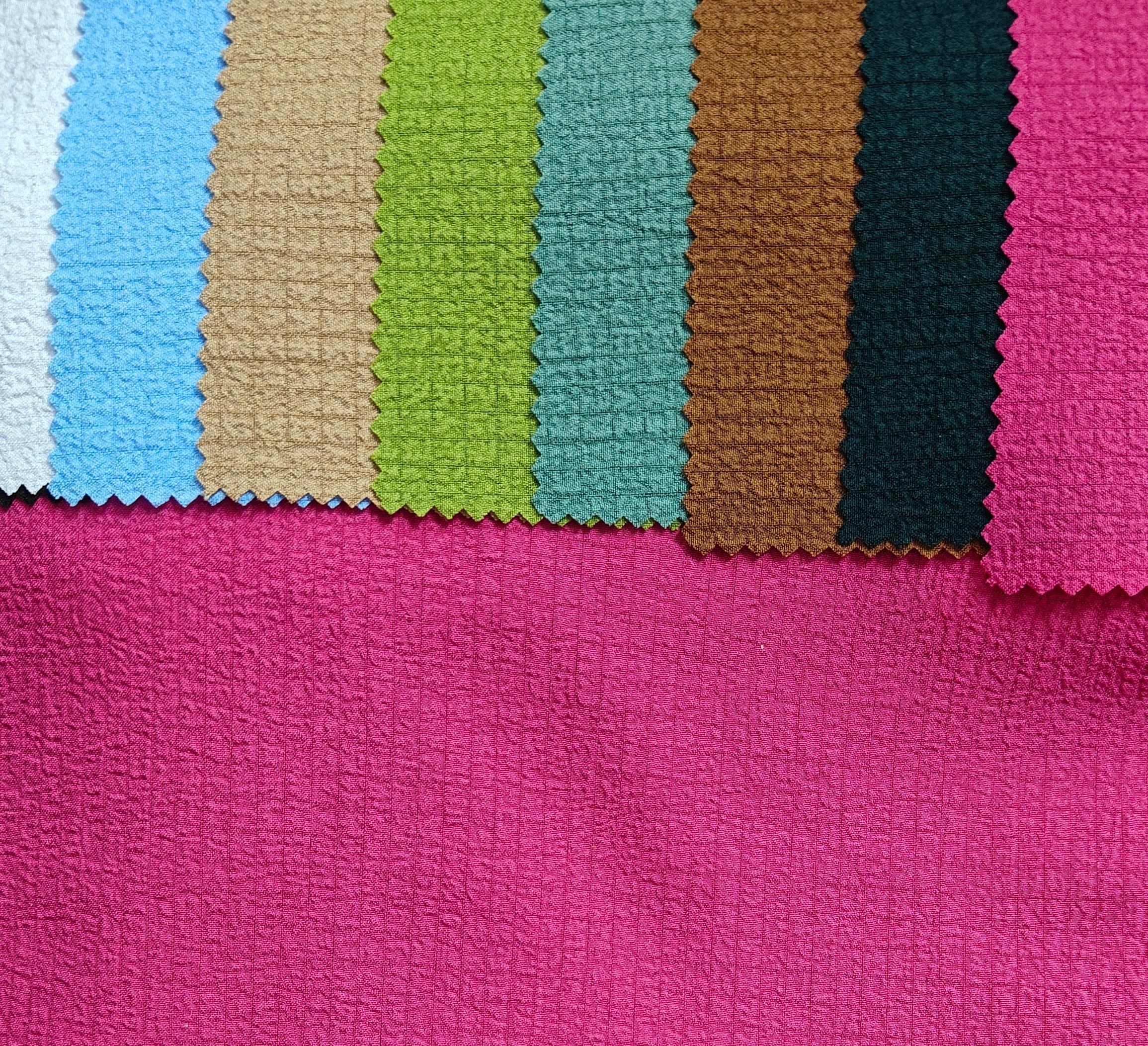 CHIFFON CRUSH CHECK (120GSM)