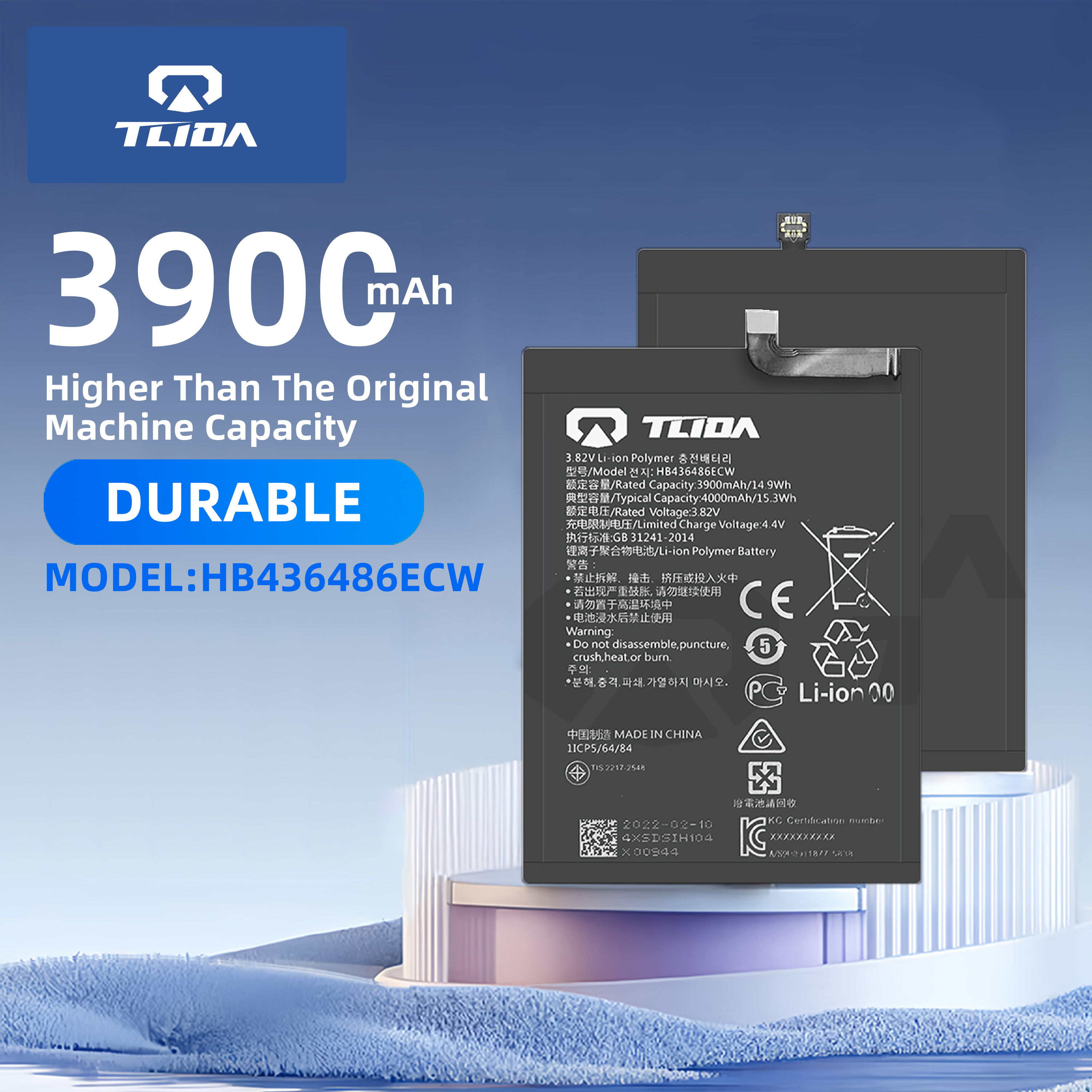 TLIDA Strength factory- quality assurance battery for huawei Mate 10 Pro P20 Pro View 20 G10 7x Mate 20 Original Battery