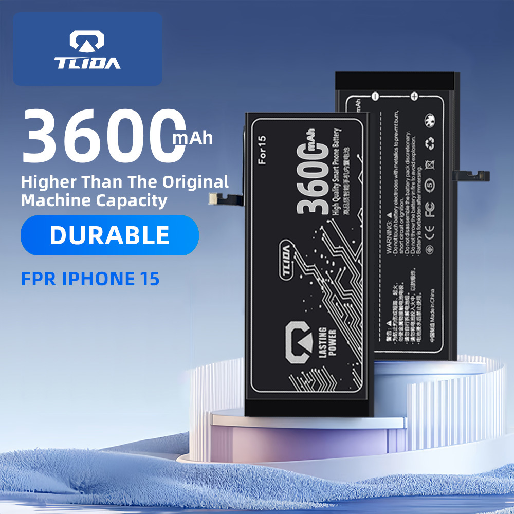 TLIDA Battery Manufacturers high capacity suitable for iPhone 15 battery high quality