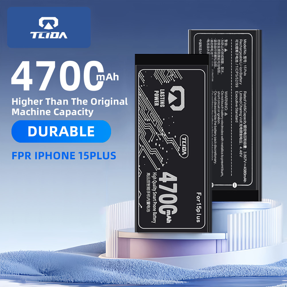 TLIDA Battery Manufacturers high capacity suitable for iPhone 15 PLUS battery high quality