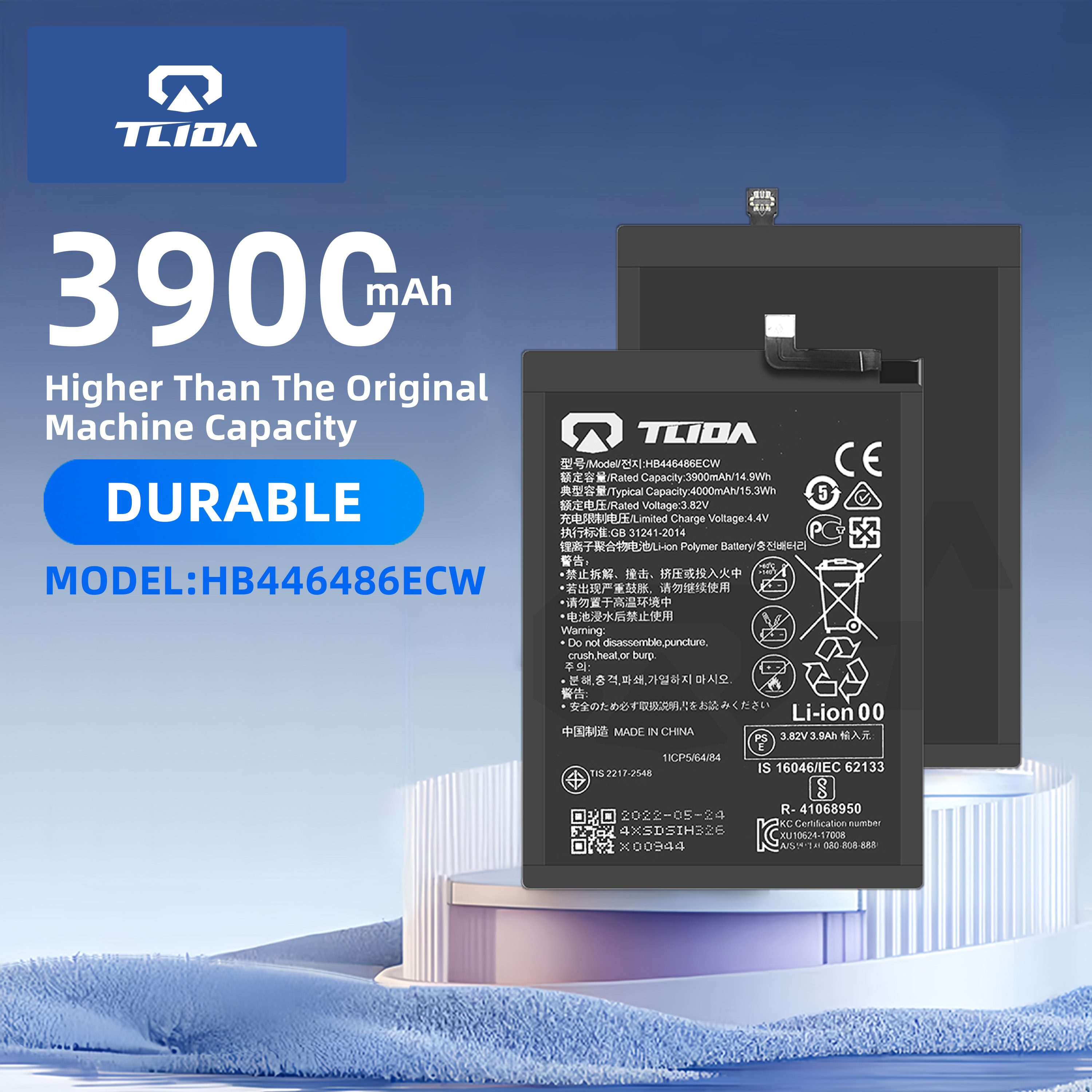 TLIDA Strength factory- quality assurance battery for huawei 9x factory price the more quantity the better the price