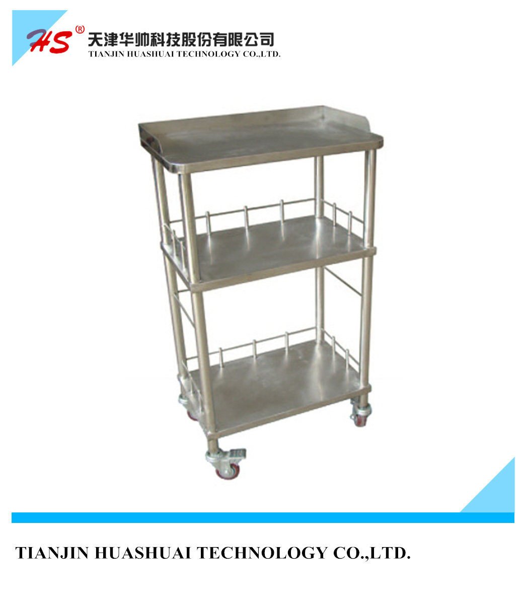 Stainless steel mobile recording table