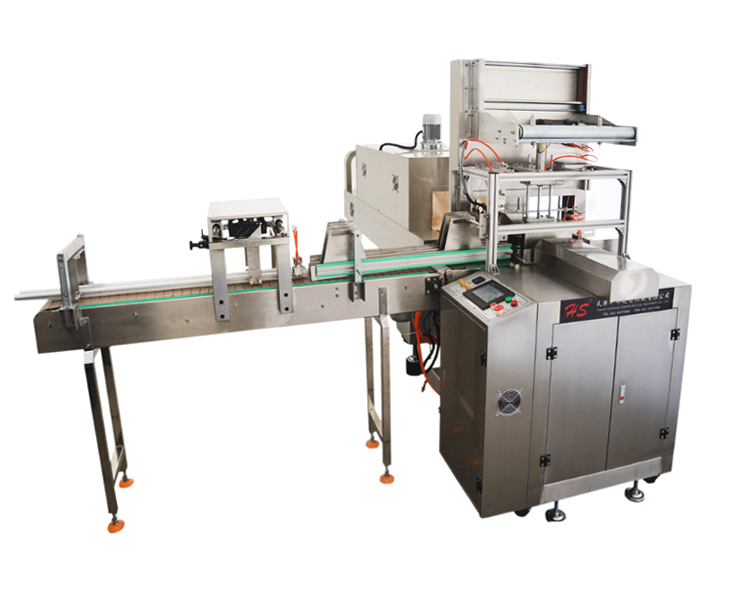 QRS-500B Heat Shrink Packaging machine (for flat bottles)